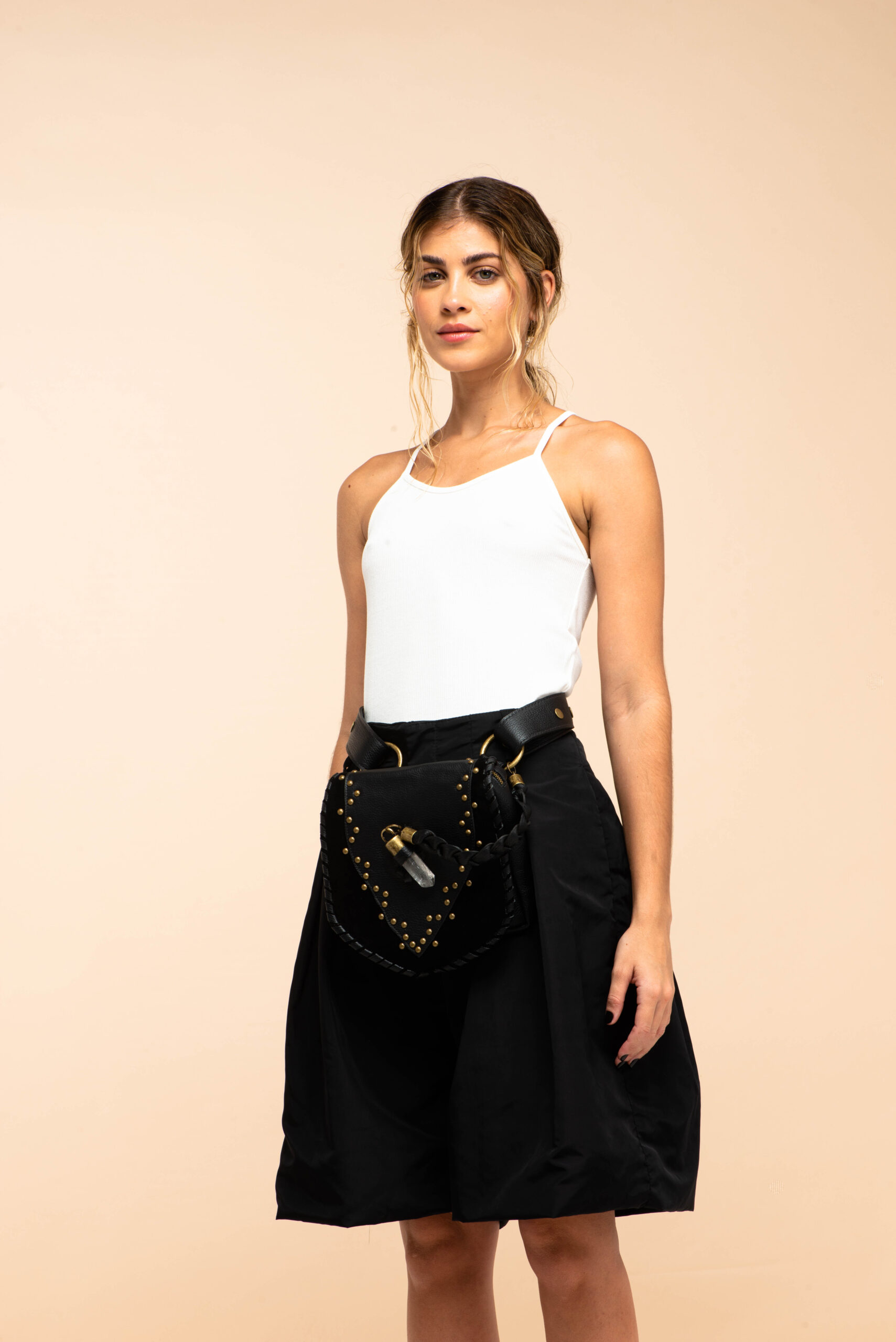 BAGBELT CRISTAL QUADRADA